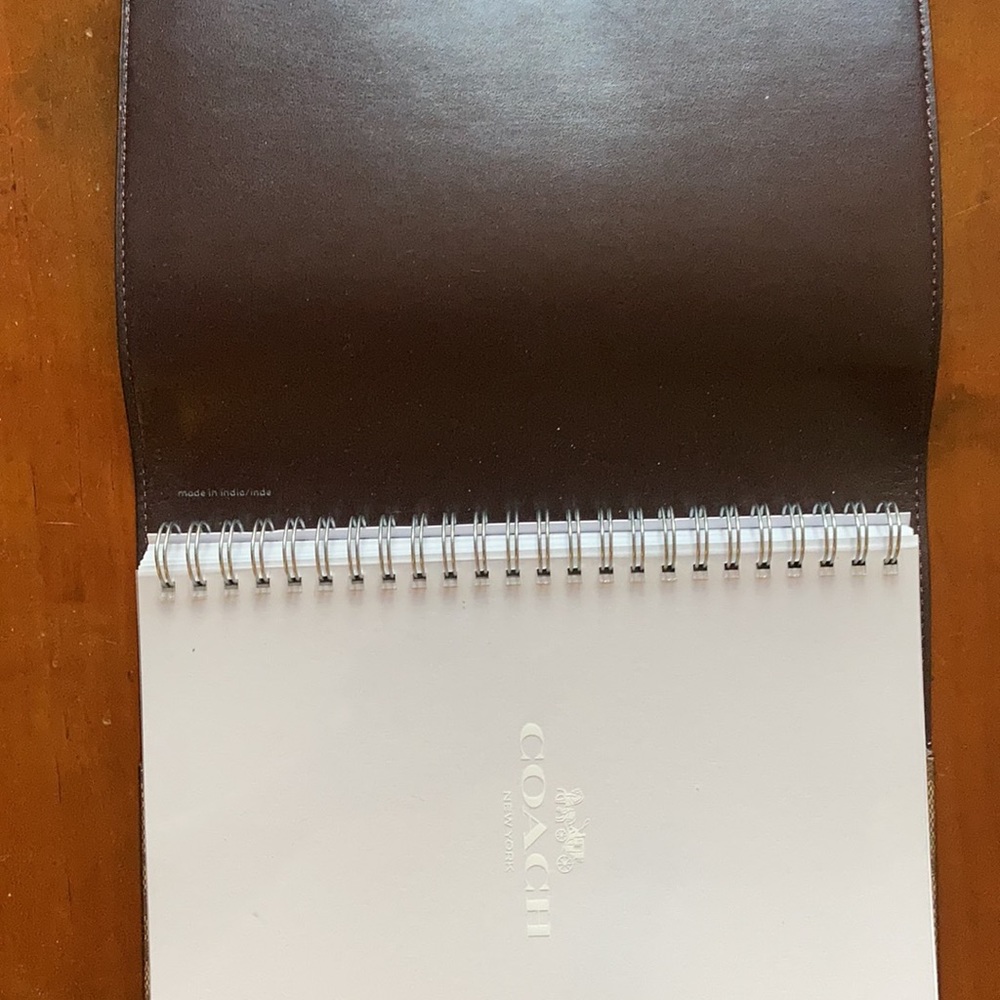 NWOT Coach Notebook - Picture 3 of 5